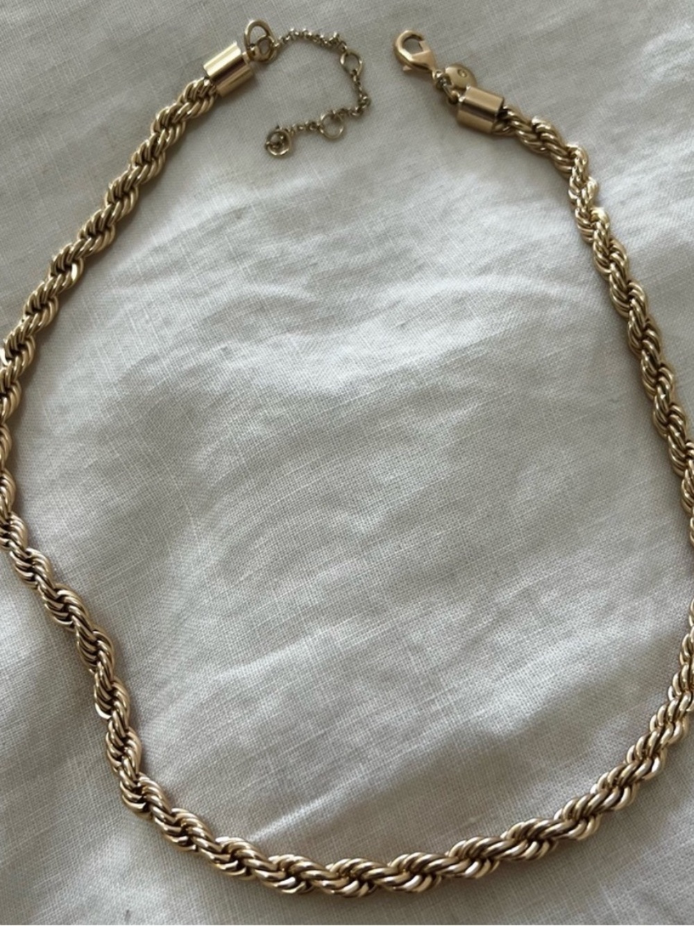J. Crew rope chain necklace